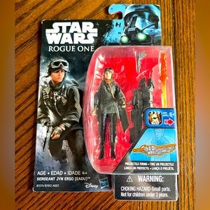 NIB Star Wars Sergeant Jyn Erso